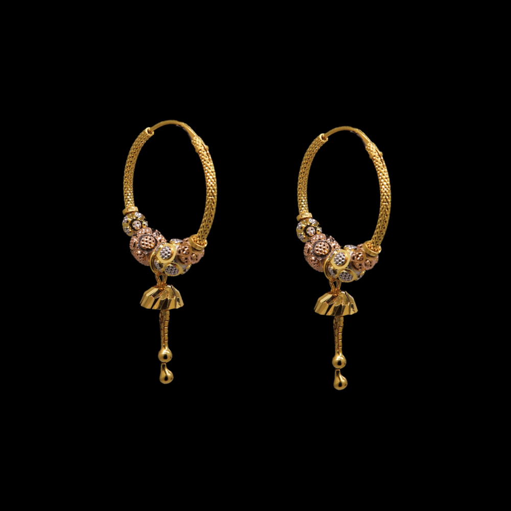22K Gold Earrings - SW32158