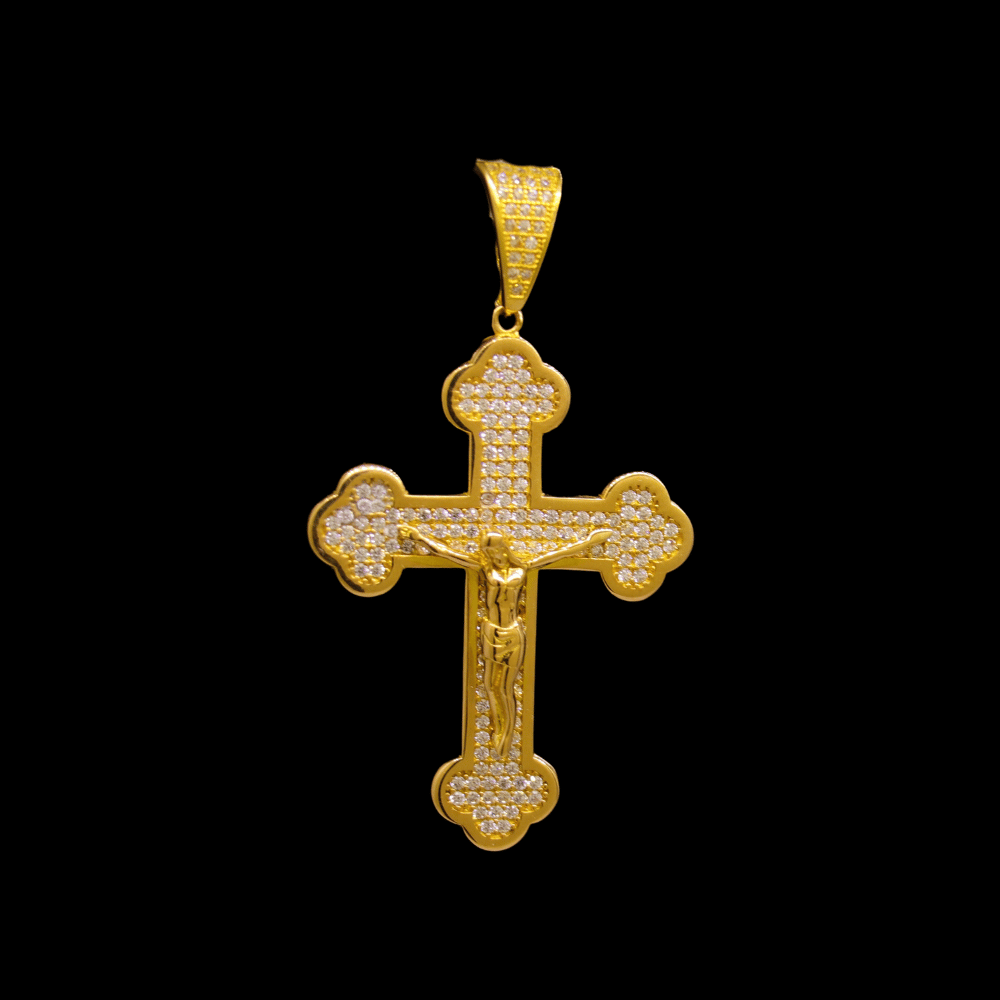 21K Gold Christian Pendant - SW29730