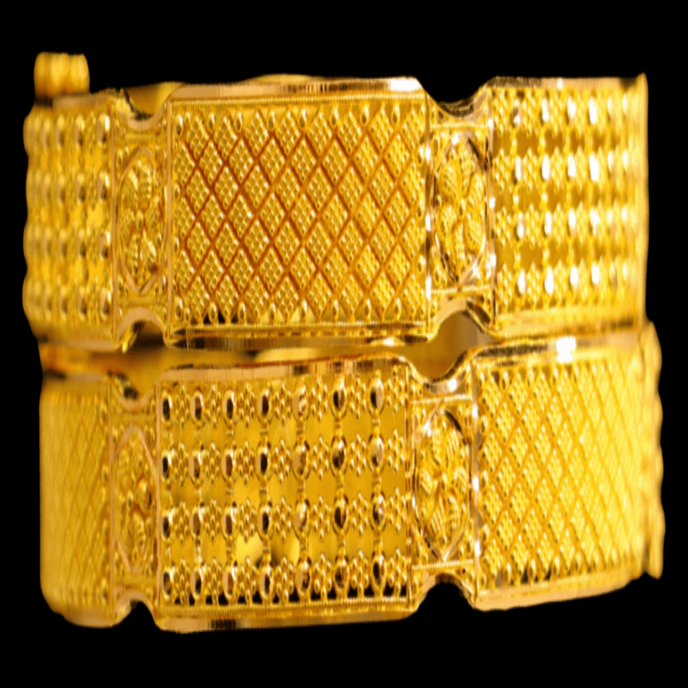 22K Gold Bangle Bracelet