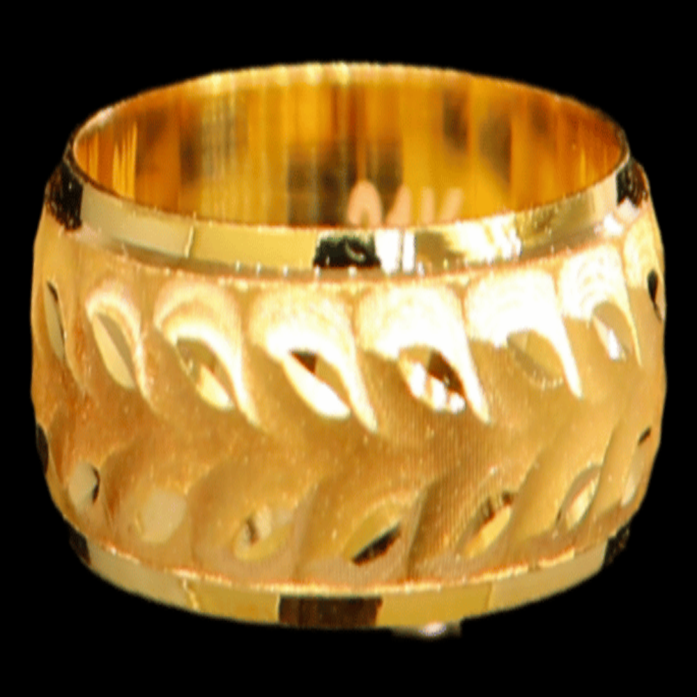 21K Gold Engagement Band Size 6.8 - SW32909