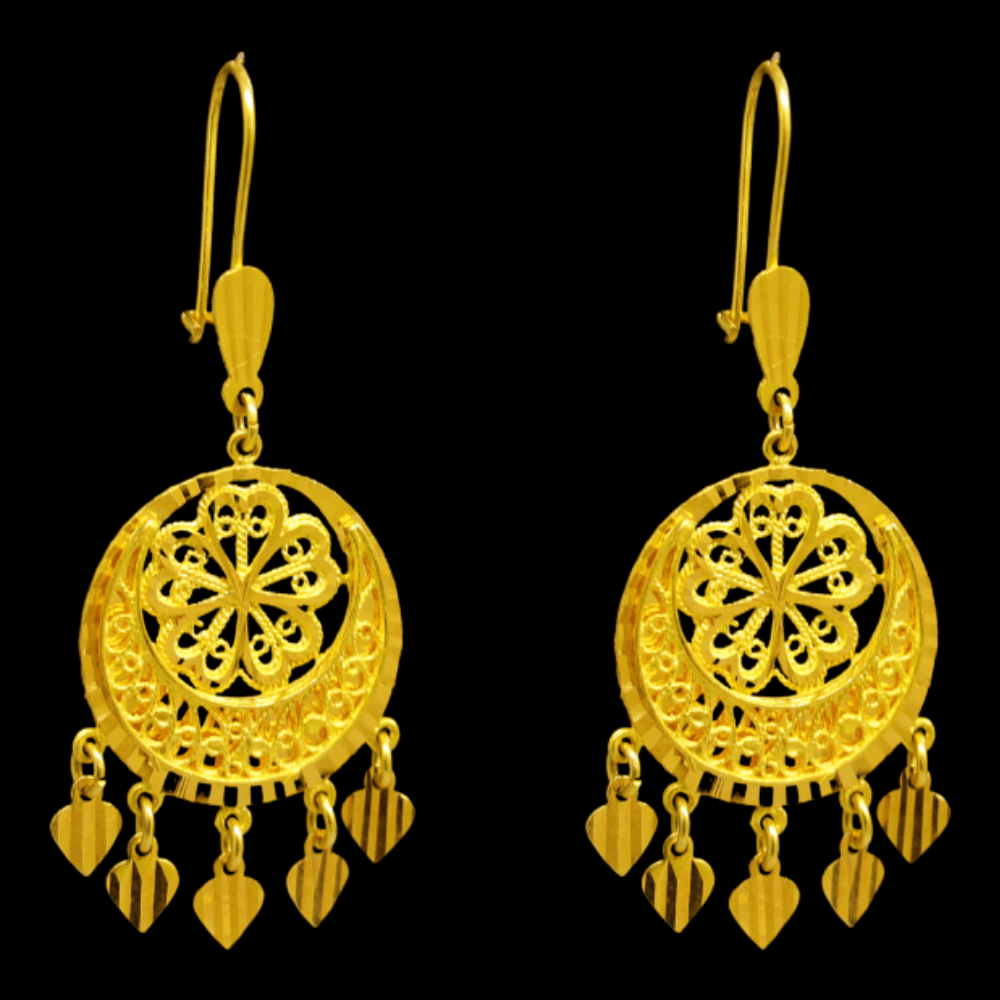 21K Gold Earrings - SW29819
