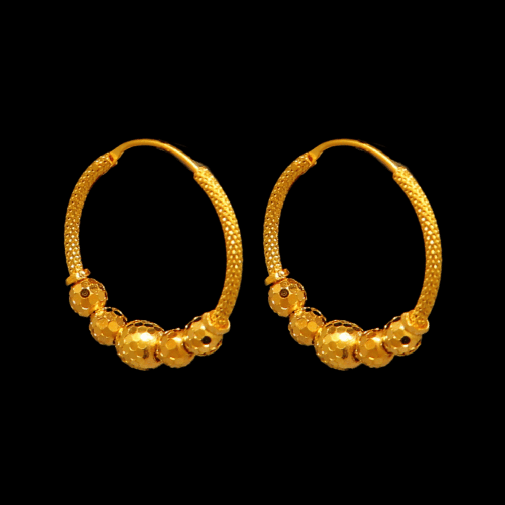 22K Gold Earrings - SW32193
