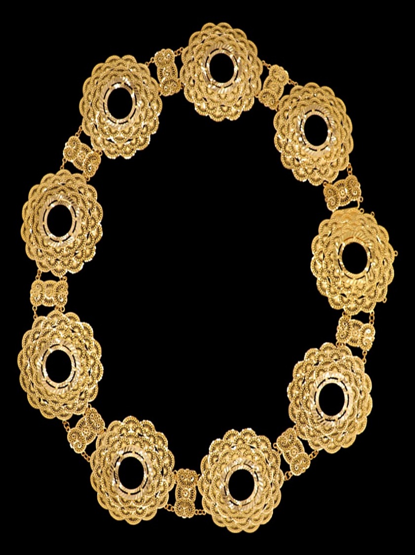21K Middle Eastern belt