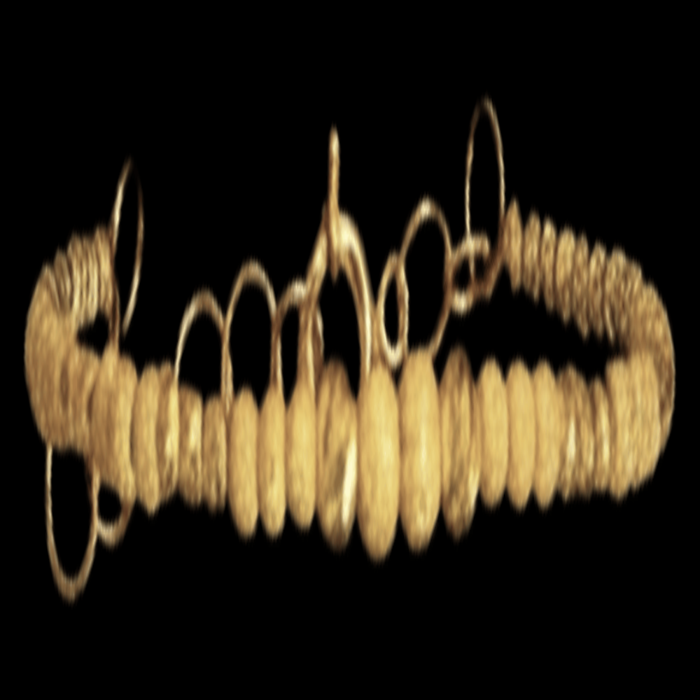 21K Gold Bangle Bracelet