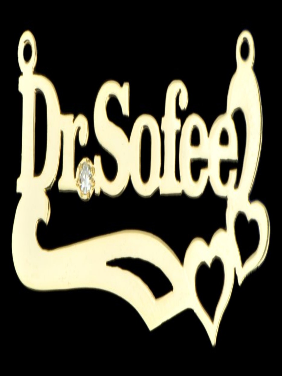 18K Name Plate