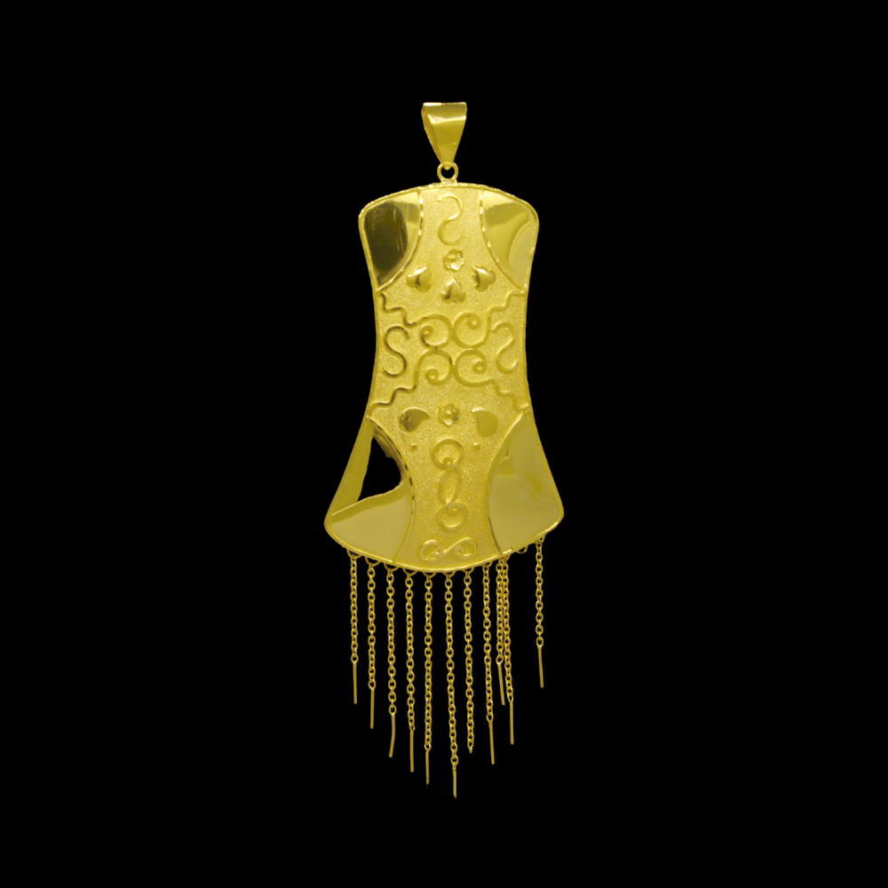 21K Gold Pendant