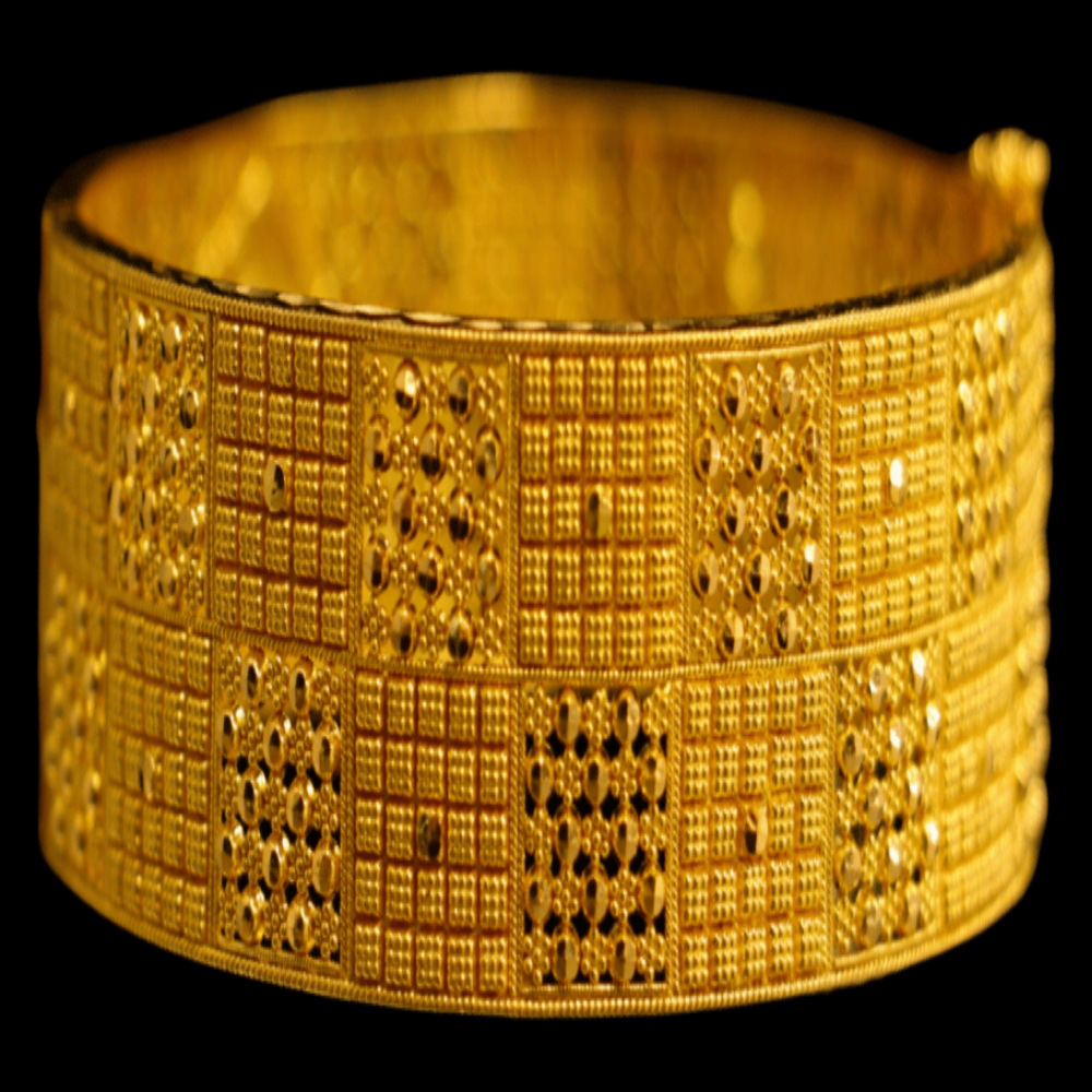 22K Gold Bangle Bracelet