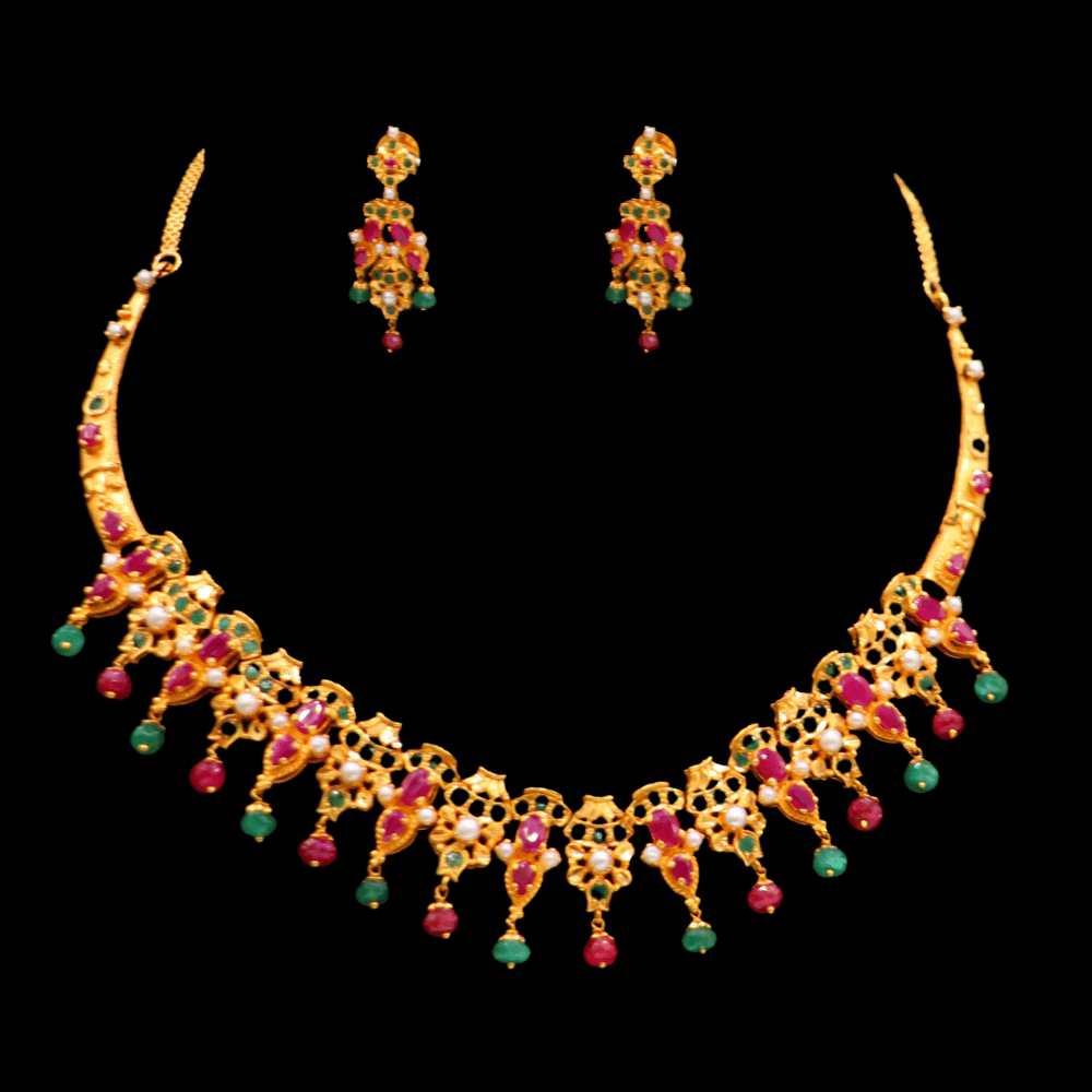 22K Gold Necklace Set