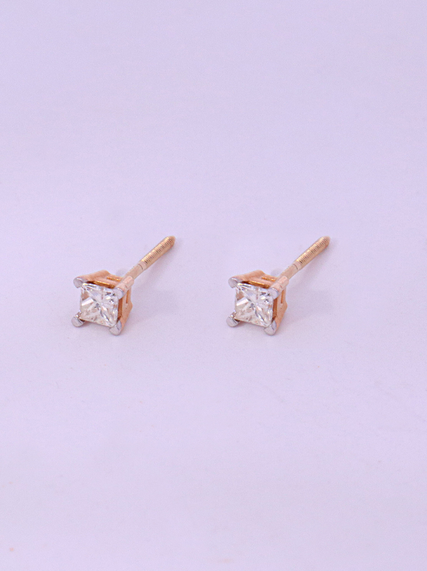Diamond Stud Earrings