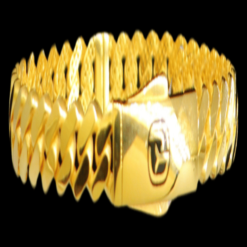 21K Gold Bangle Bracelet