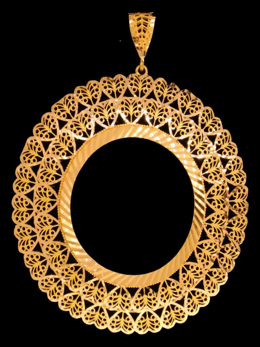 21K Gold Mokhamas Frame