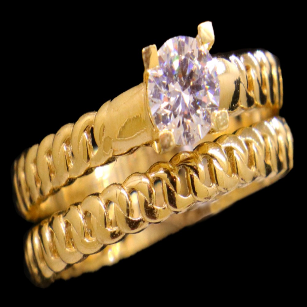 18K GOLD BRIDAL SET