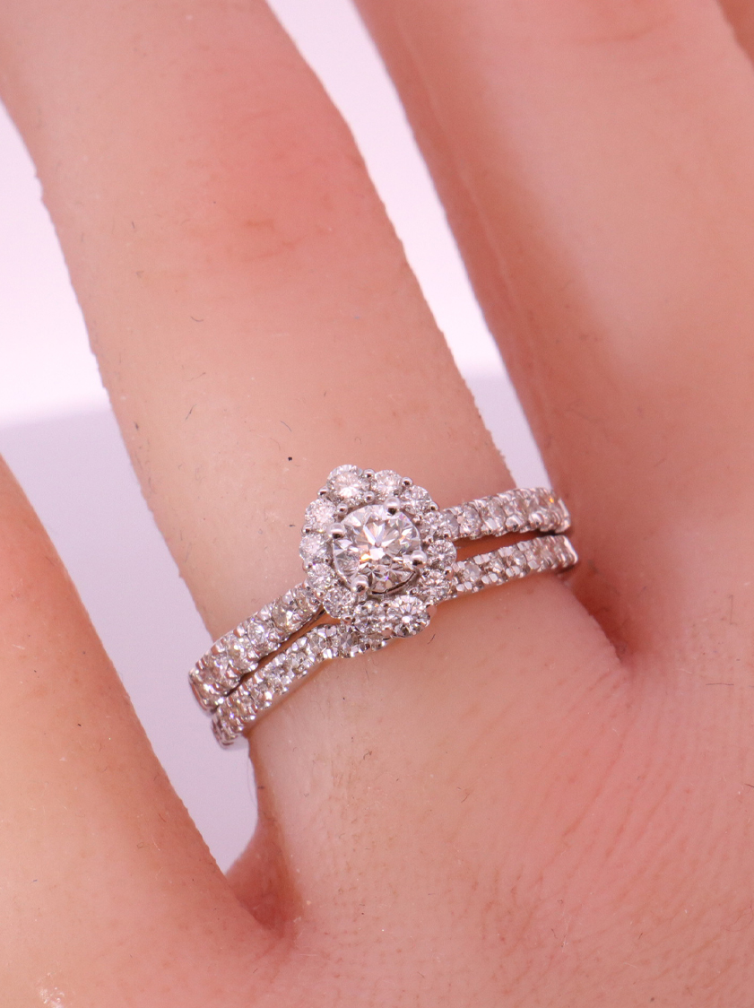 Diamond Bridal Set