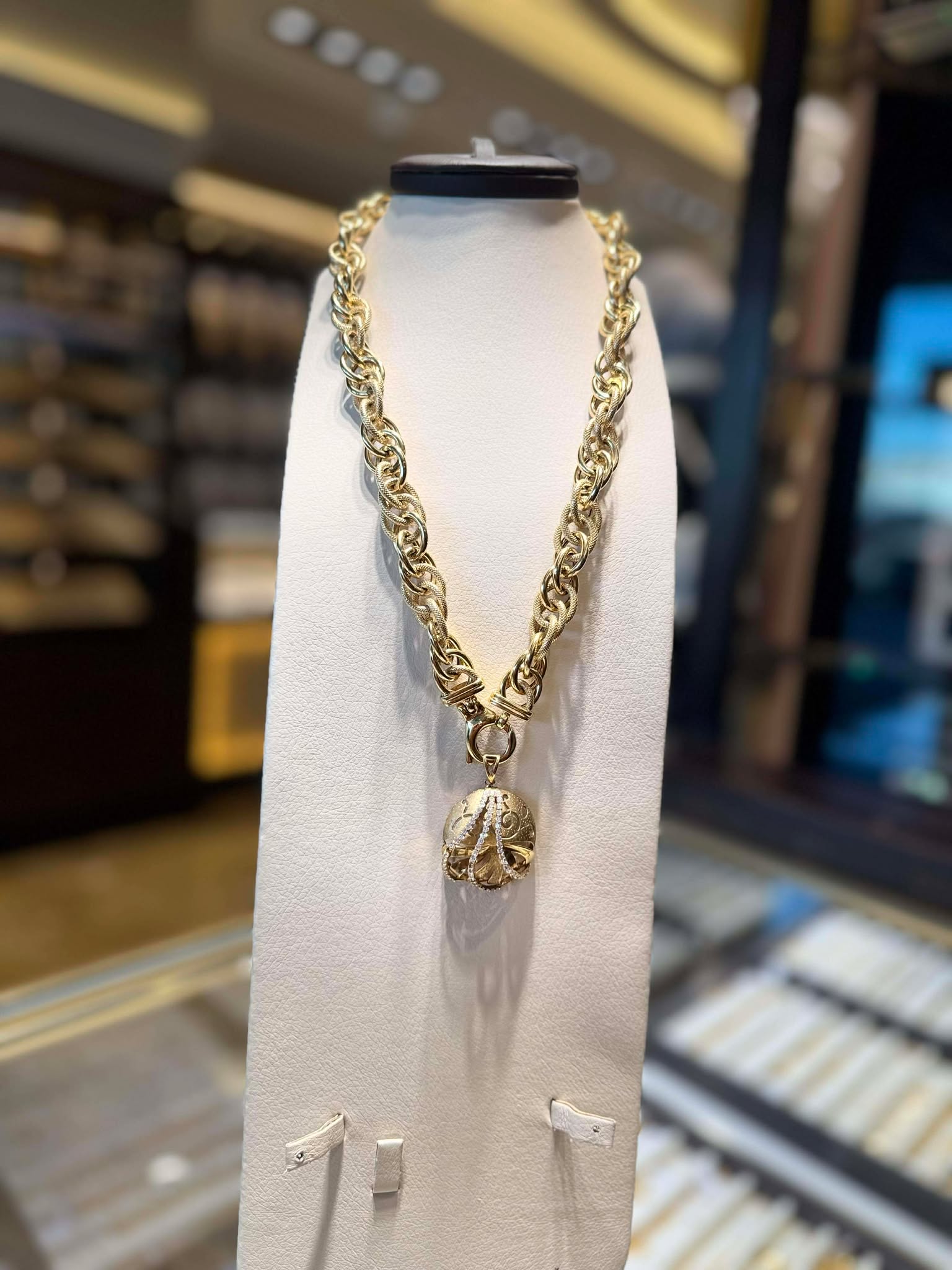 18K Gold Long Necklace - SB27968