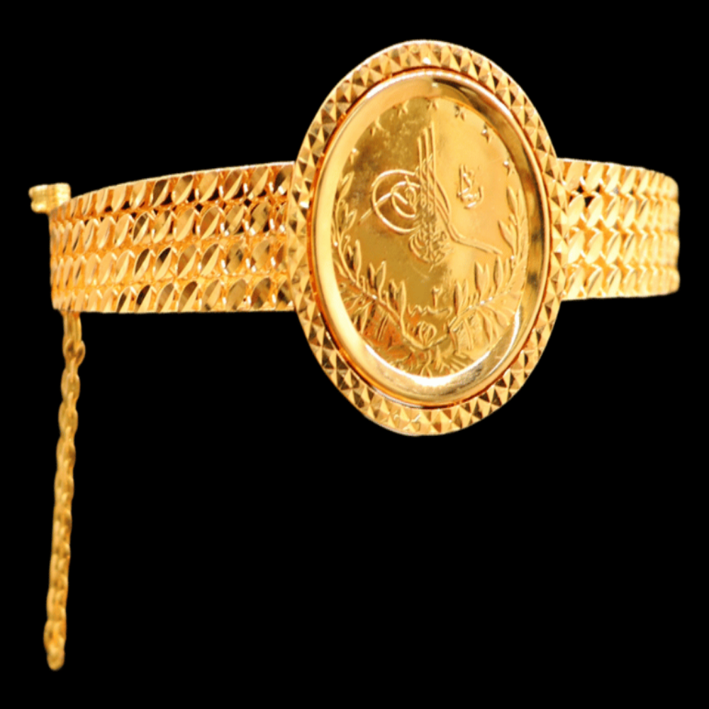 21K Bangle Bracelet