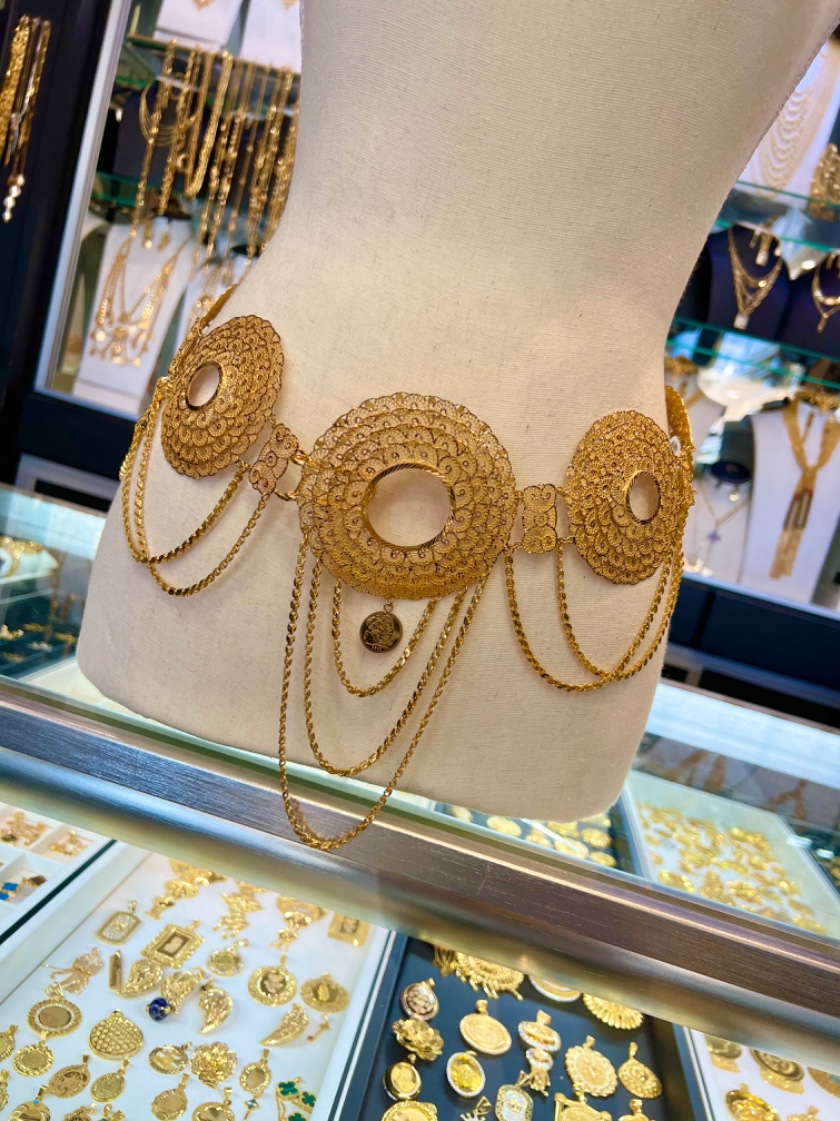 21K Gold Belt