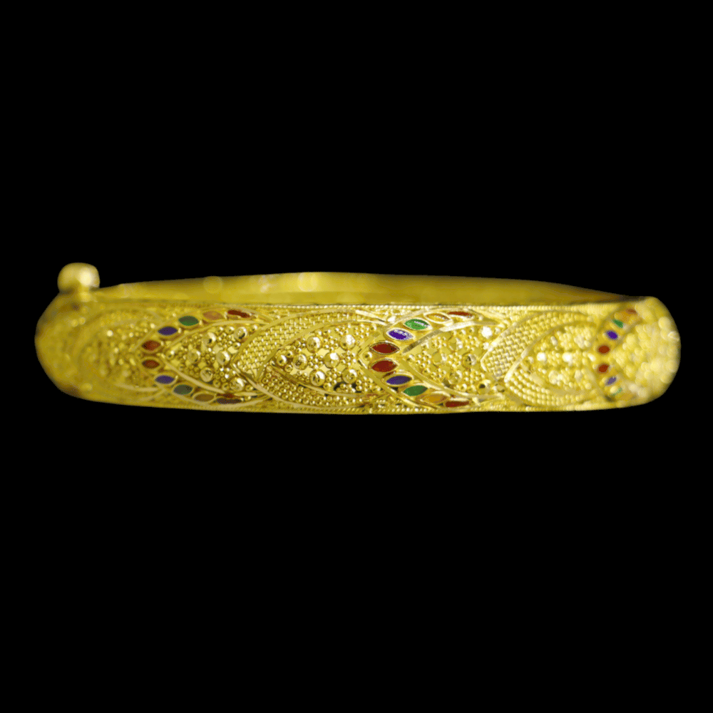 22K Gold Bangle Bracelet