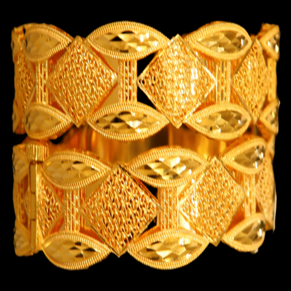 21K Bangle Bracelet
