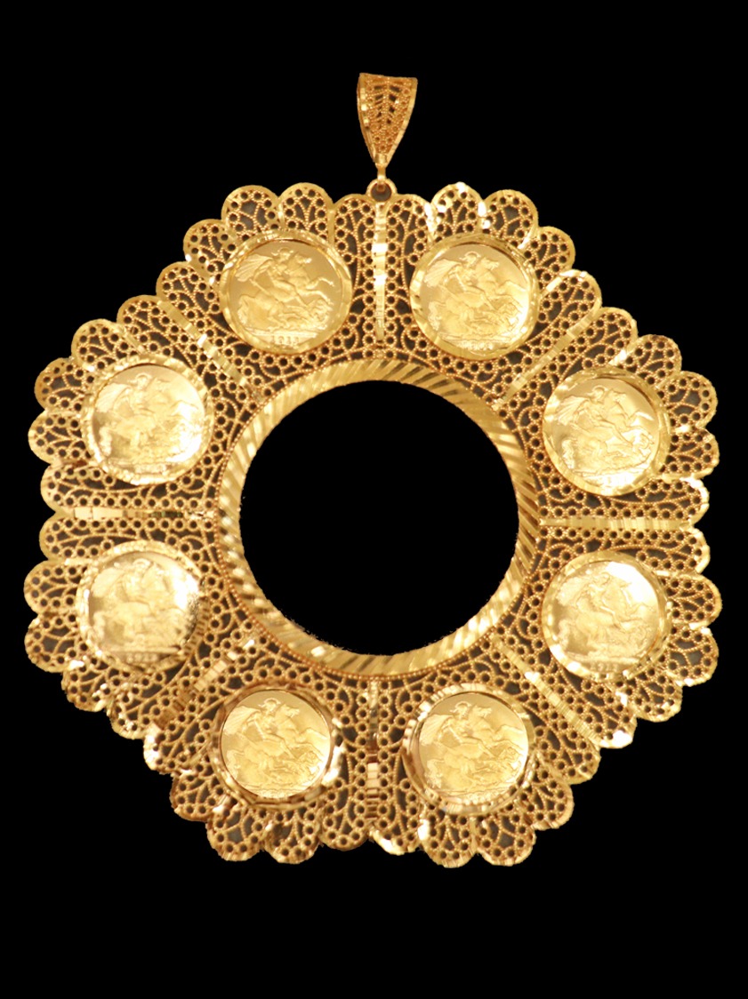 21K Gold Mokhamas Frame
