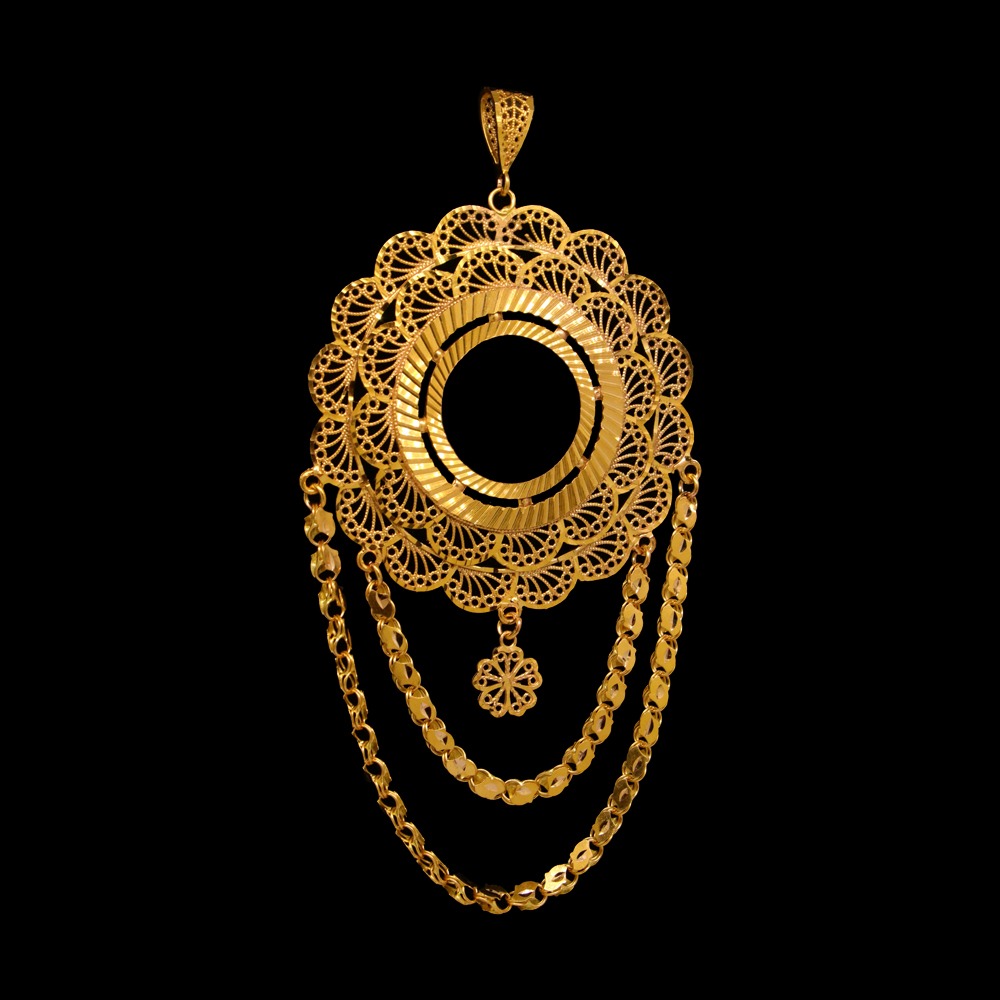 21K Gold Coin Frame