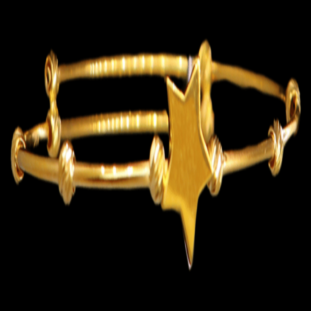 21K Gold Baby Bangle