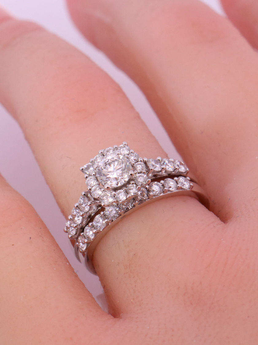 Diamond Bridal Set