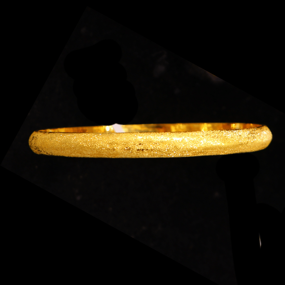 21K Gold Bangle Set (XL)