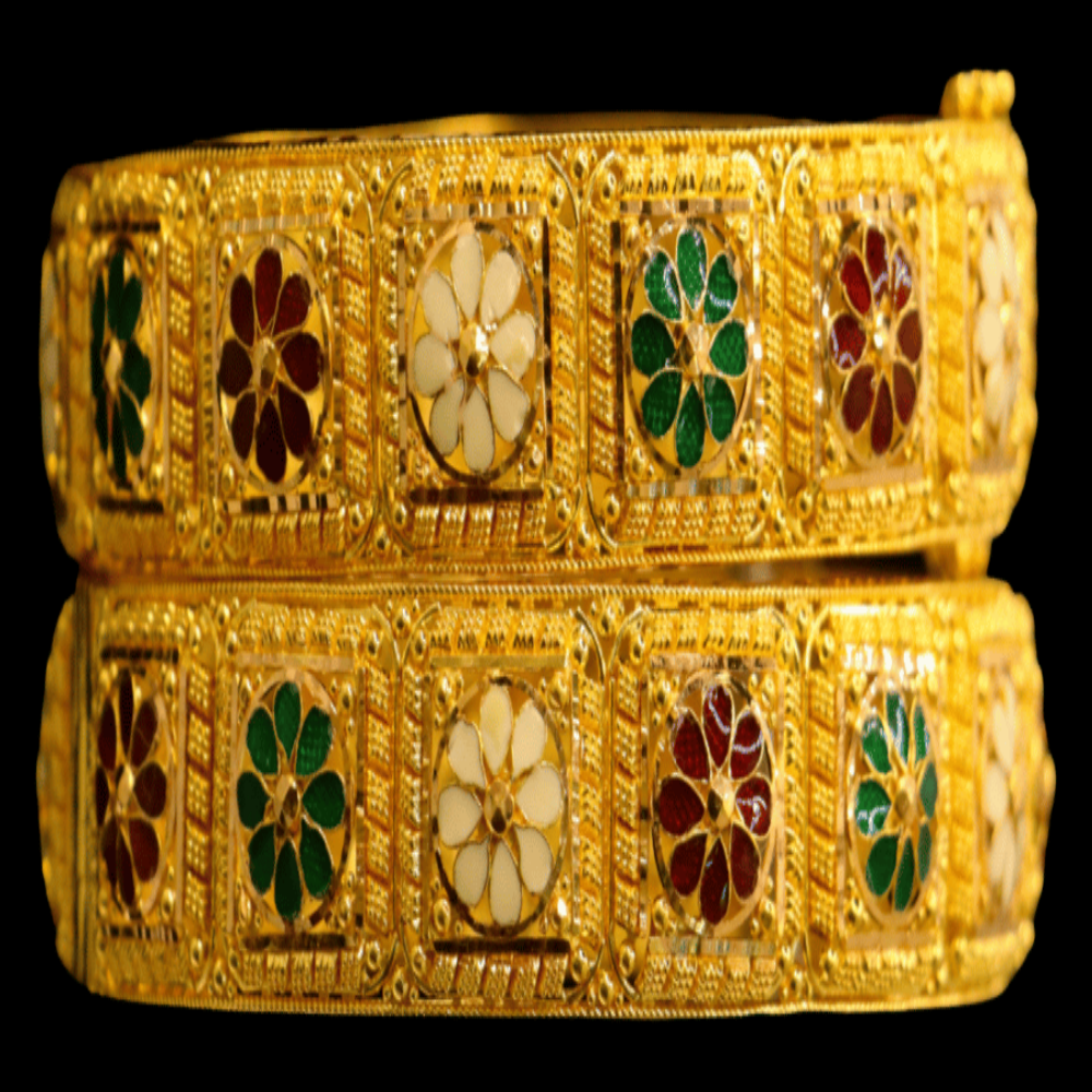 22K Gold Bangle Bracelet