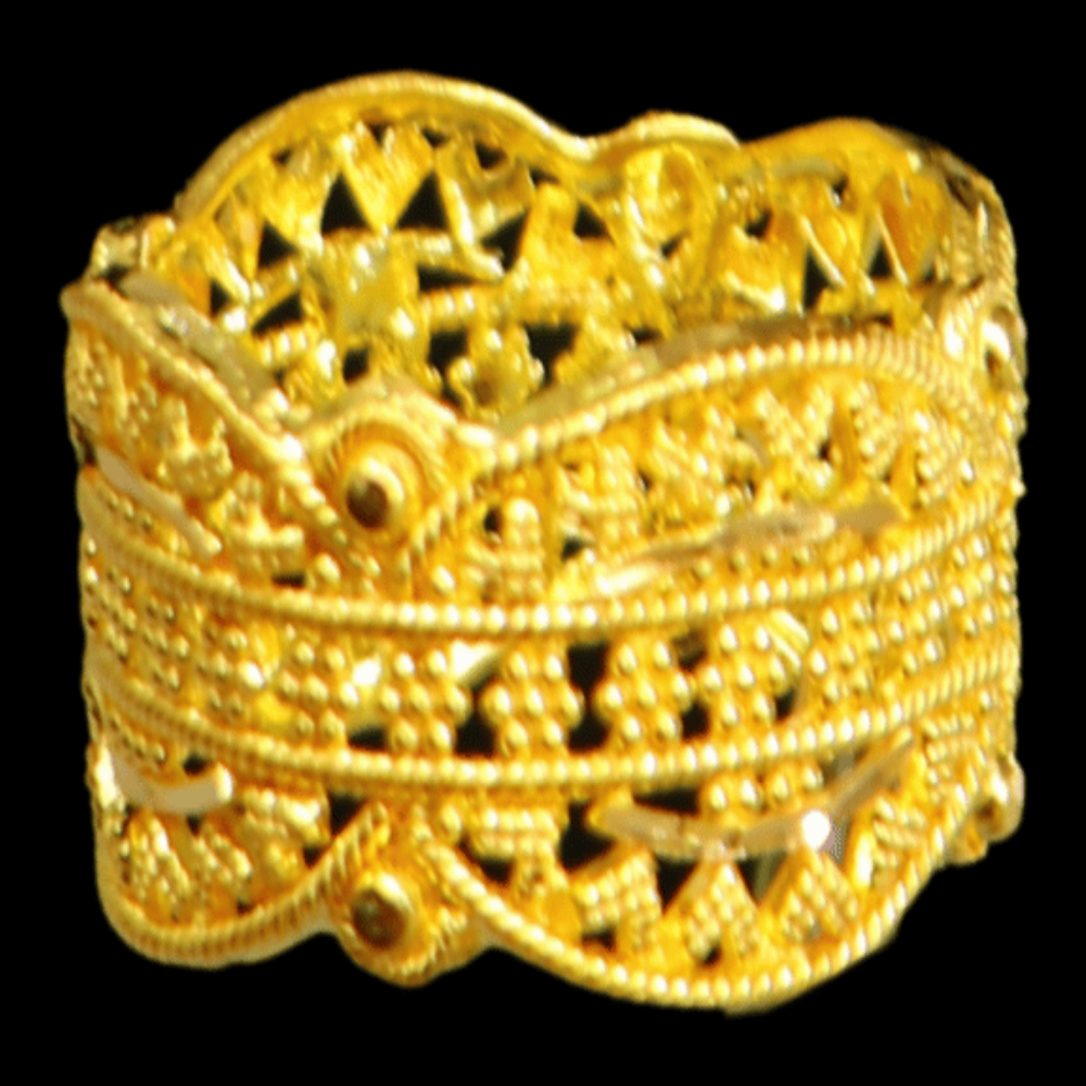 22K Gold Engagement Band Size 6.5 - SW33687