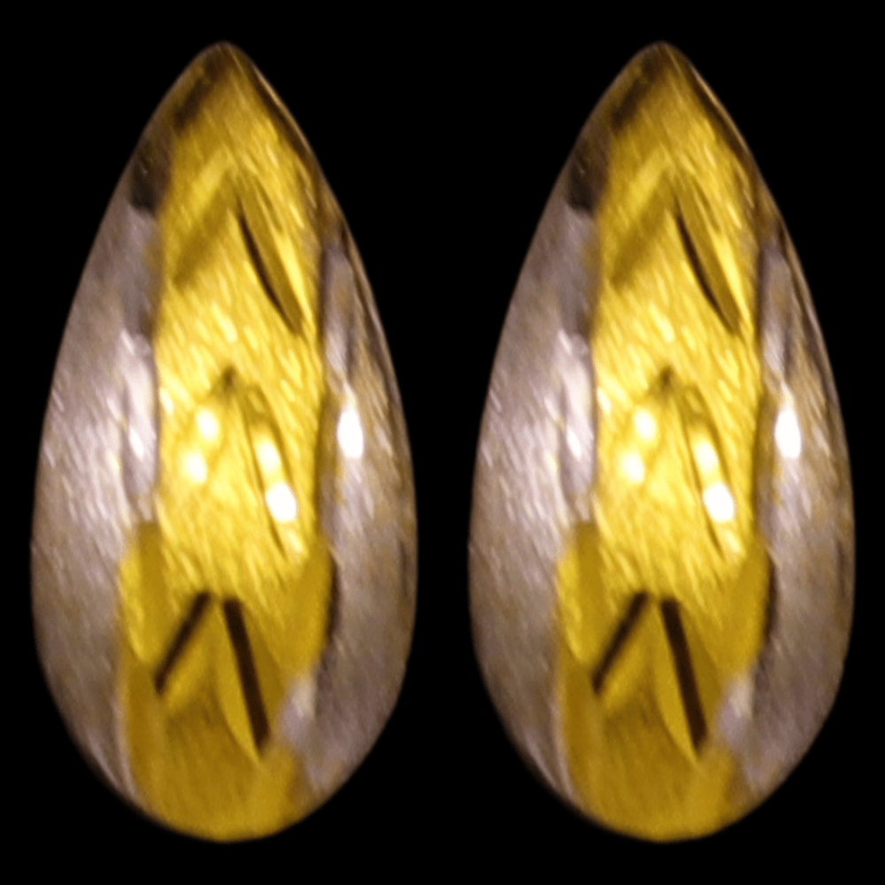 21K Gold Drop Earrings - SW29232