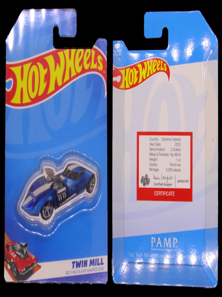PAMP Suisse Hot Wheels 1oz Silver Ounce