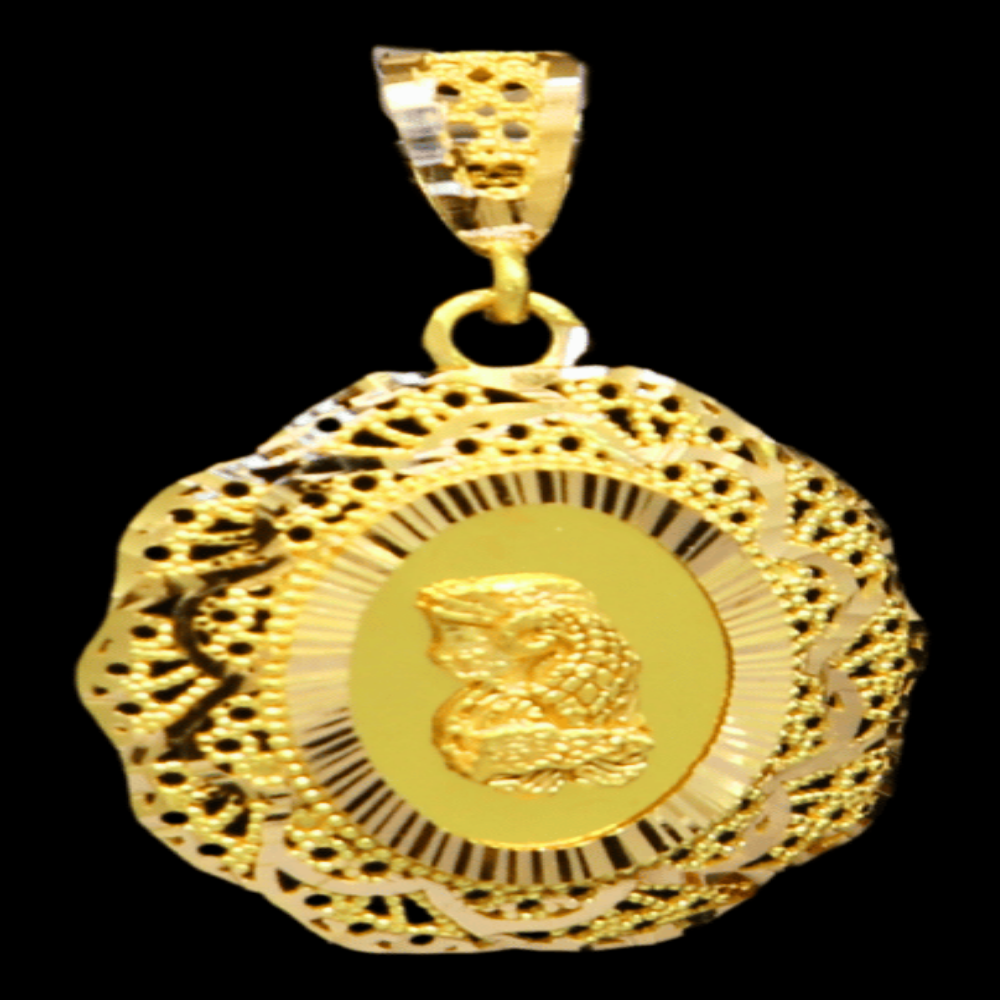 21K Gold Pendant