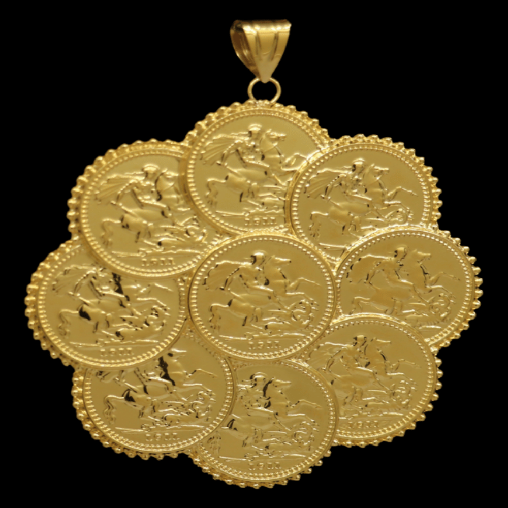 21K Gold Pendant