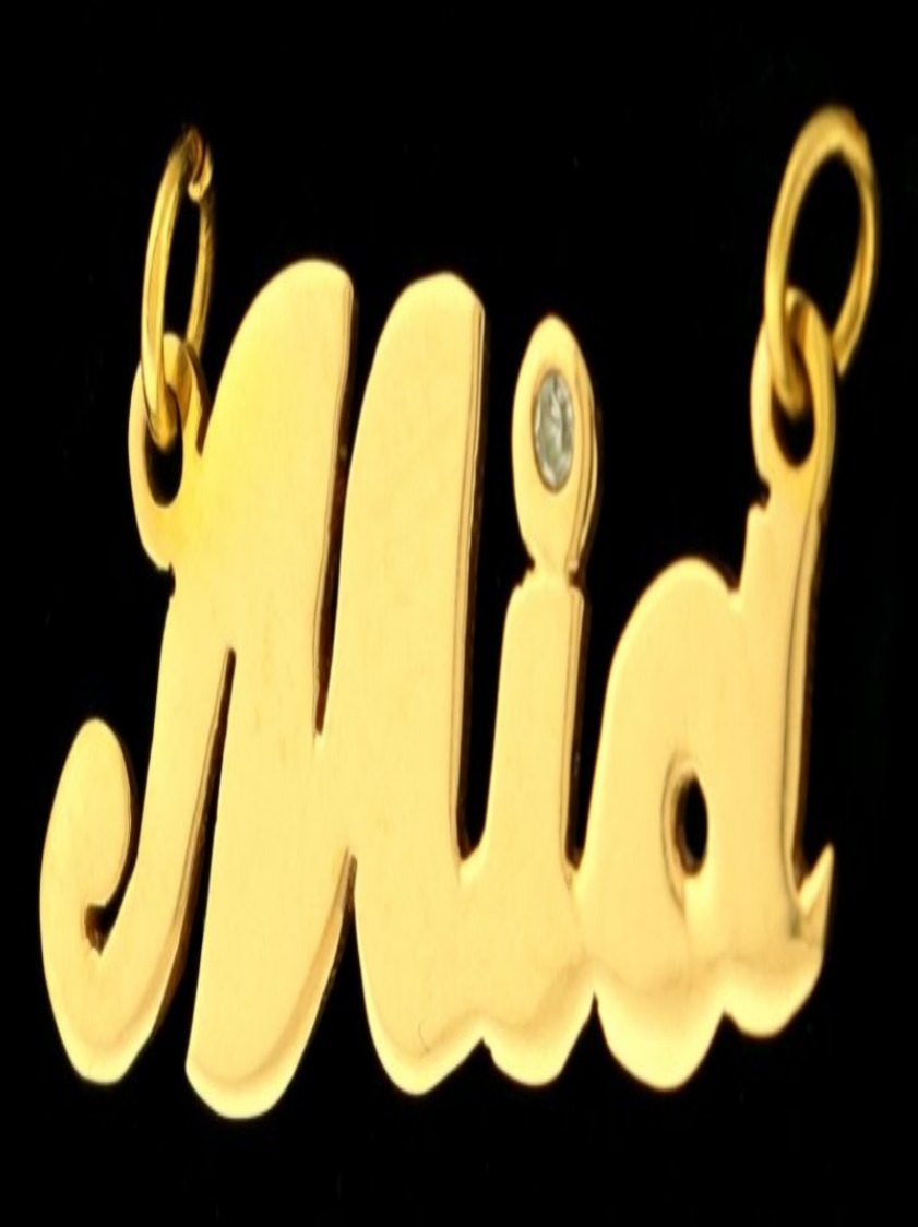 Custom name plate