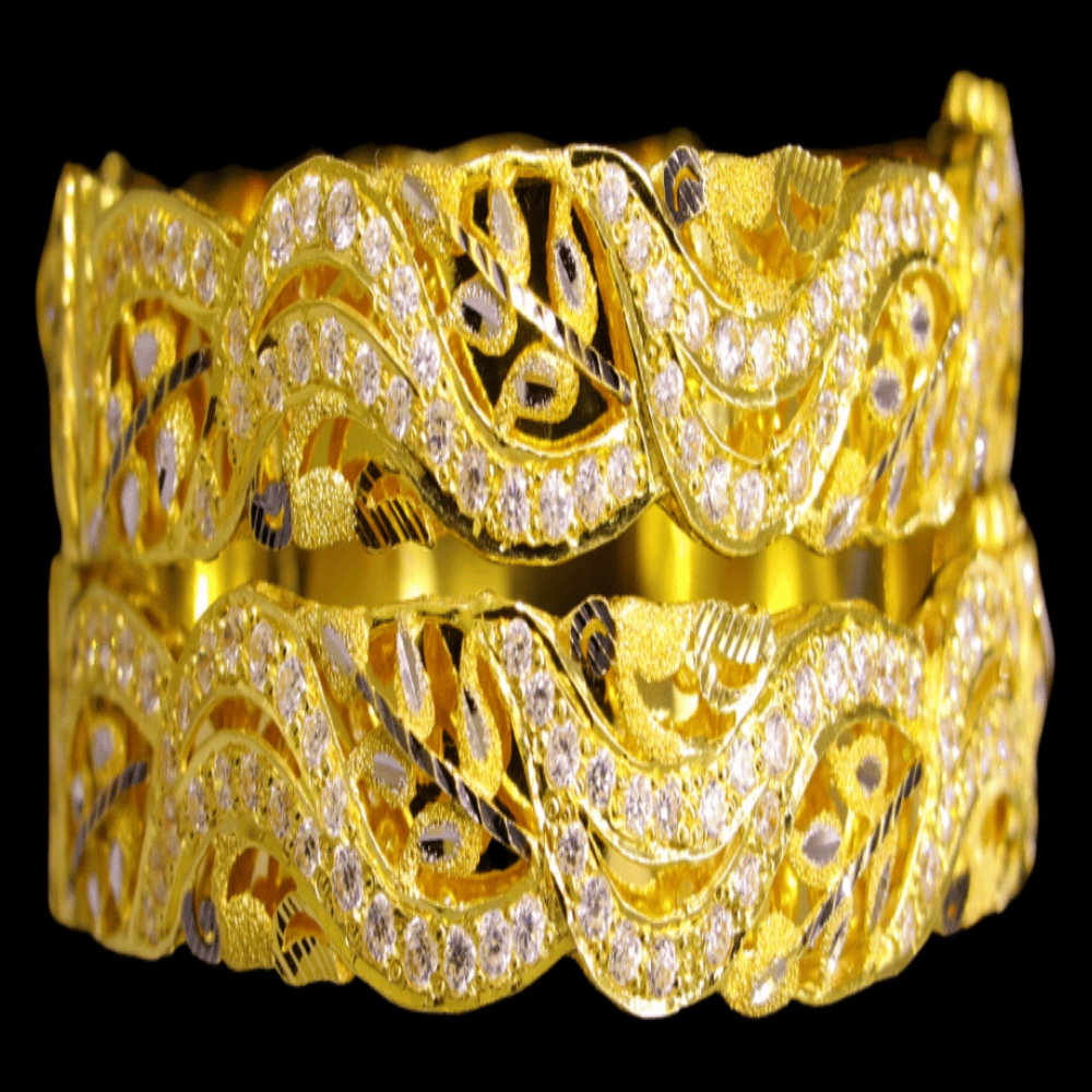 21K Gold Bangle