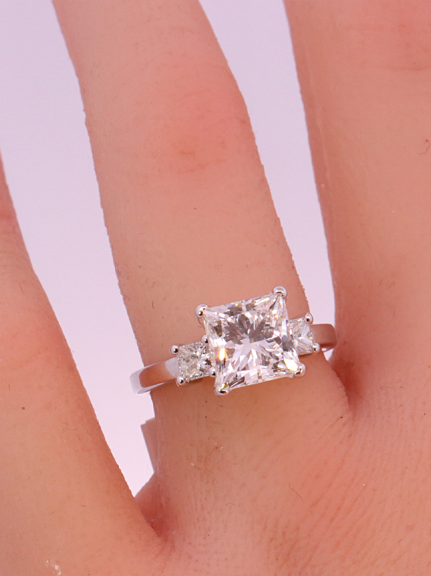 Lab-Grown Diamond Engagement Ring – SW13354 image 2 of 2