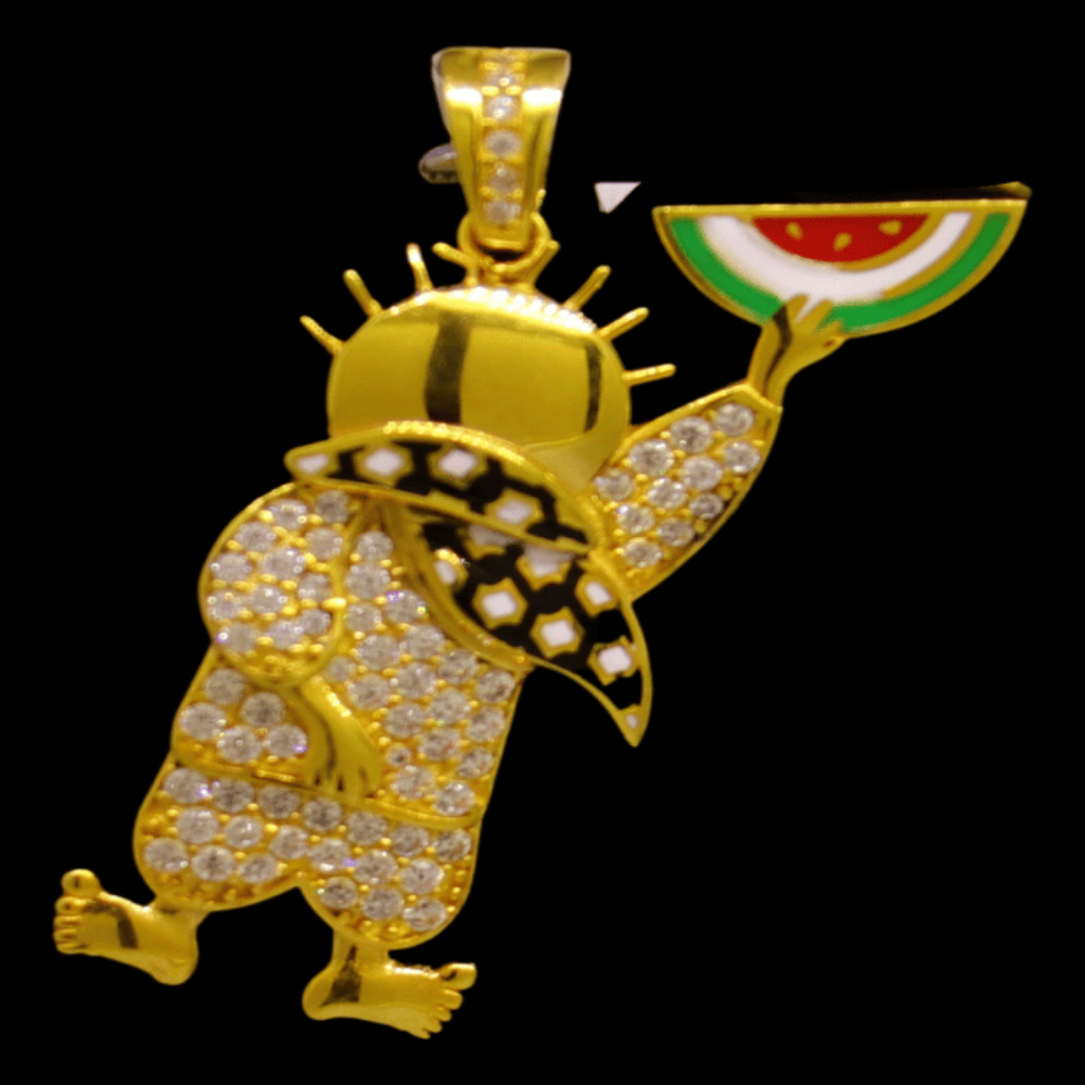 21K Gold Pendant