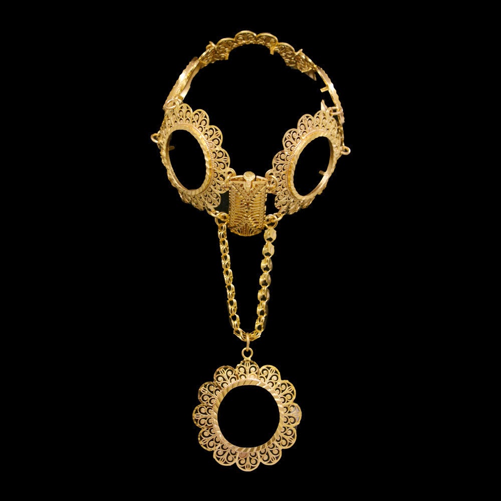 21K Gold Coin Bracelet