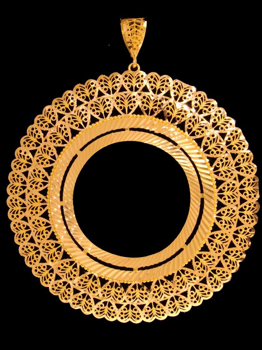 21K Gold Mokhamas Frame