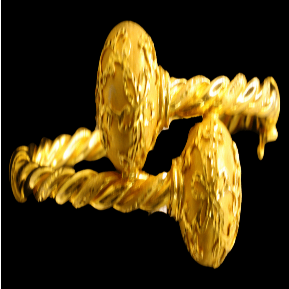 21K Gold Bangle Bracelet