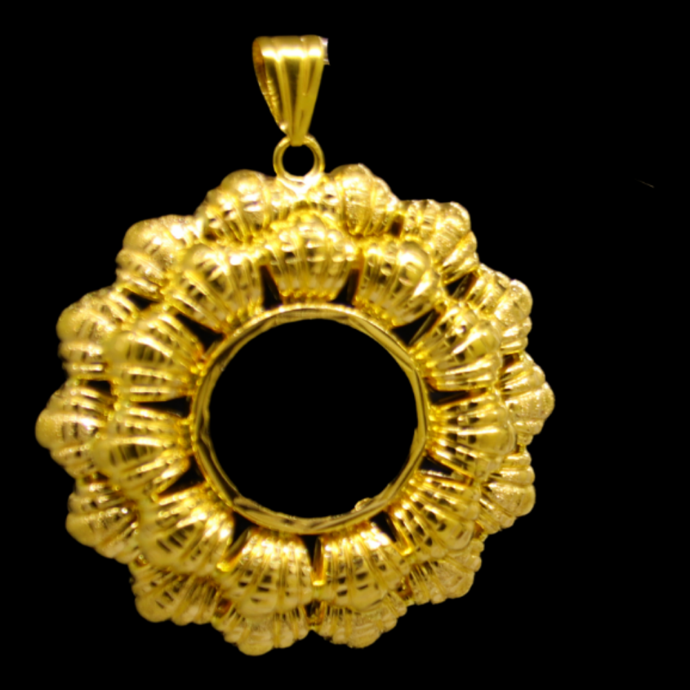 21K Gold Coin Frame