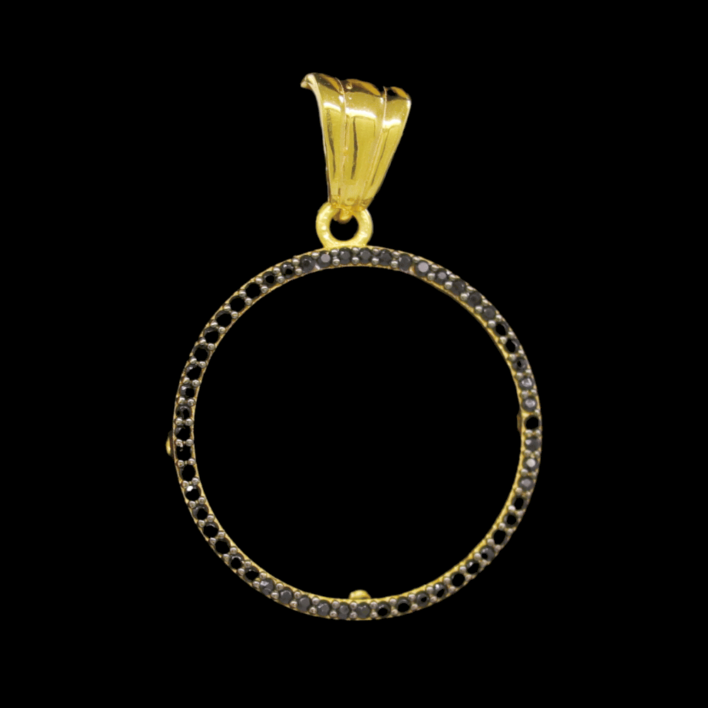 21K Gold Coin Frame