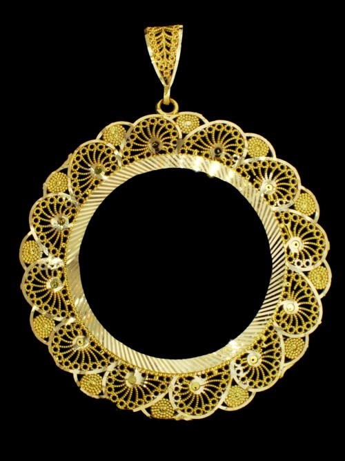 21K Mkhammas Coin Frame