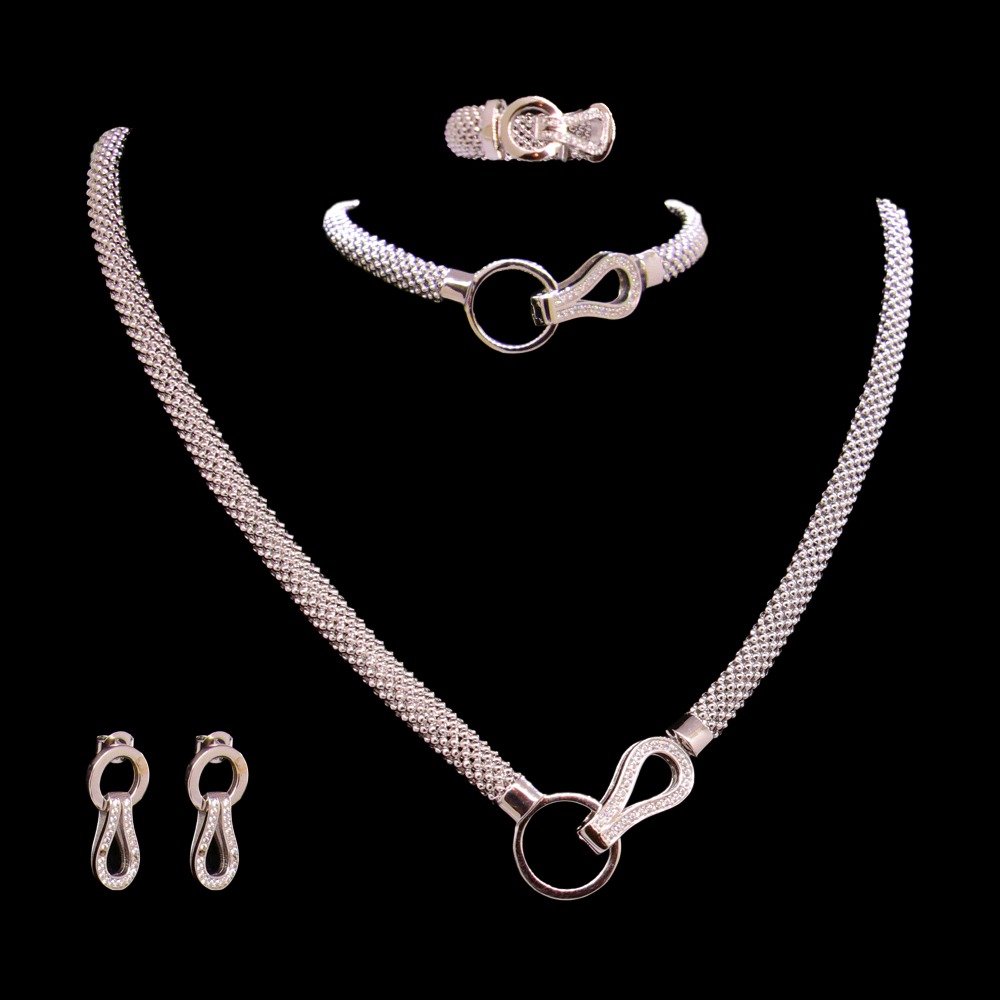 18K Gold Necklace Set