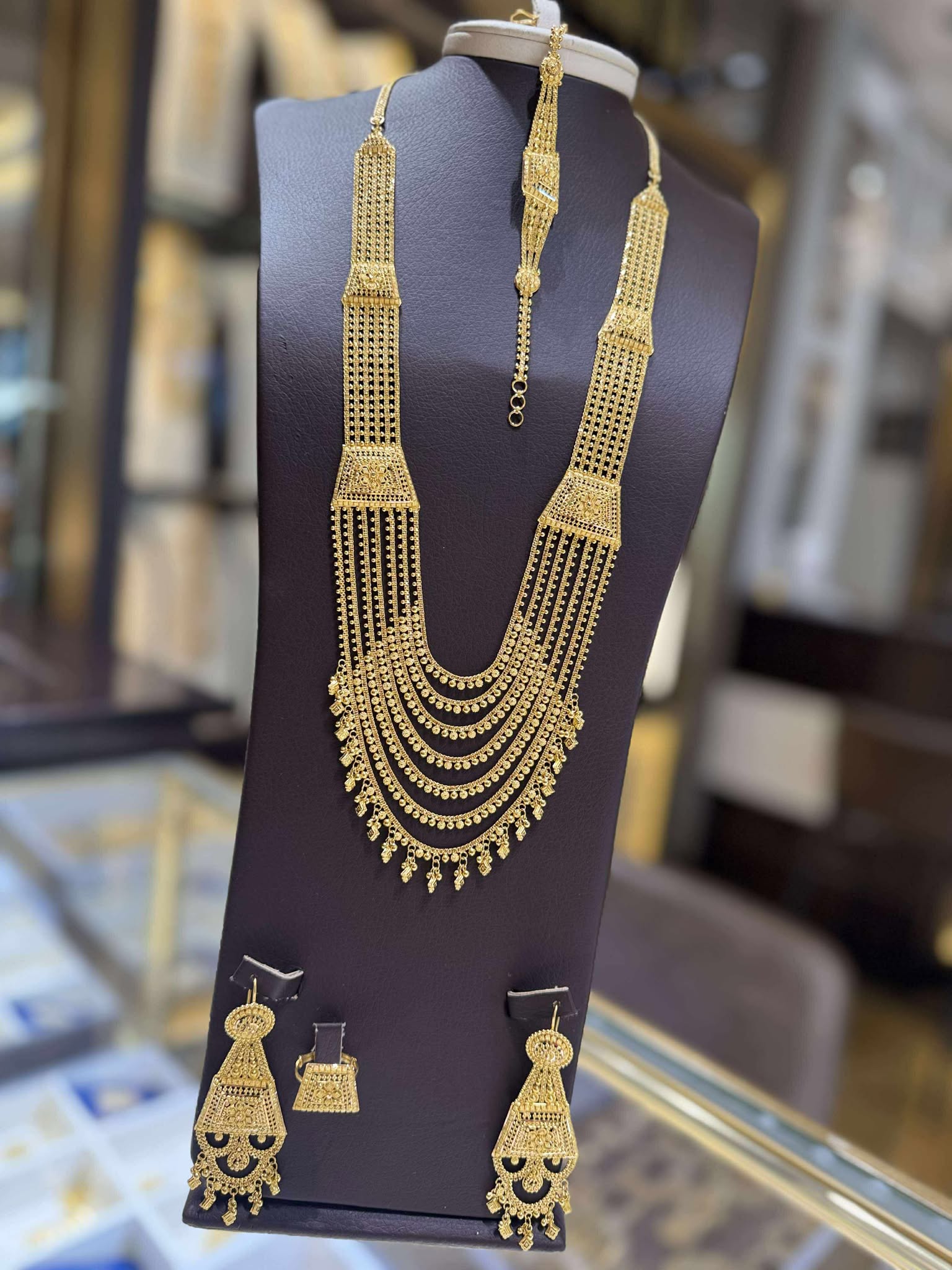 22K Gold Necklace Set