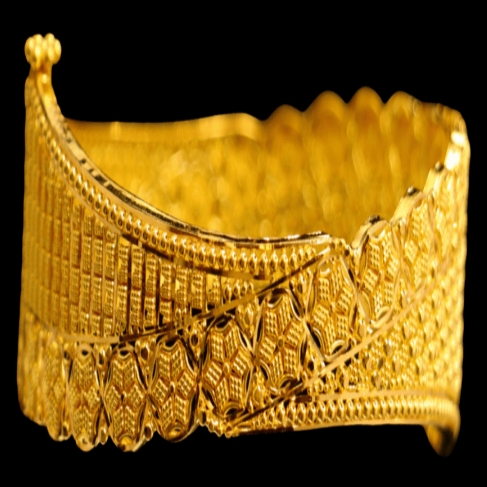 22K Gold Bangle Bracelet