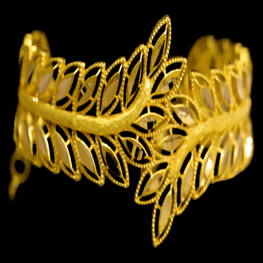 21k Gold Bangle Bracelet