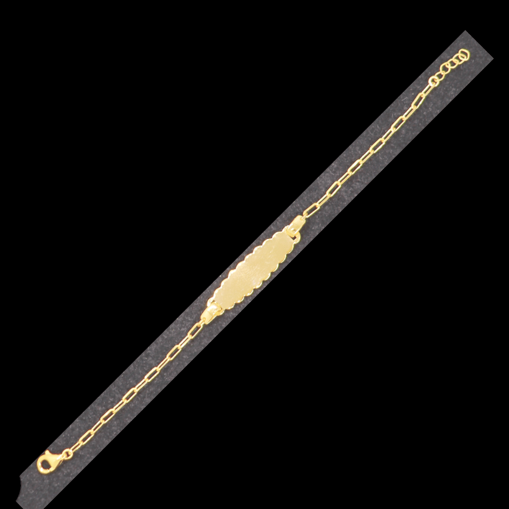 21K Gold Baby Bracelet