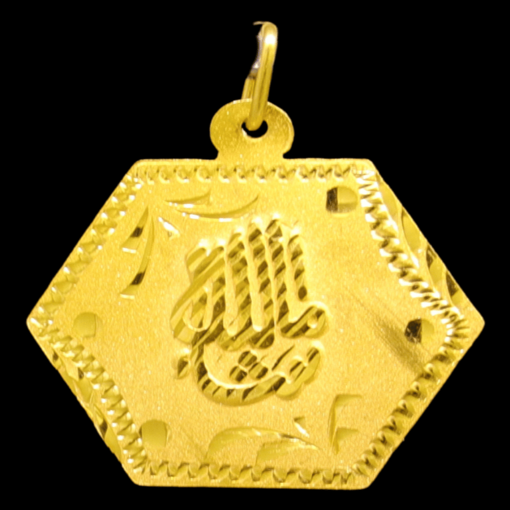 21K Gold Pendant