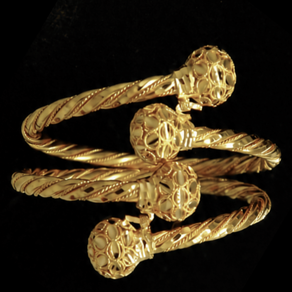 21K Bangle Bracelet